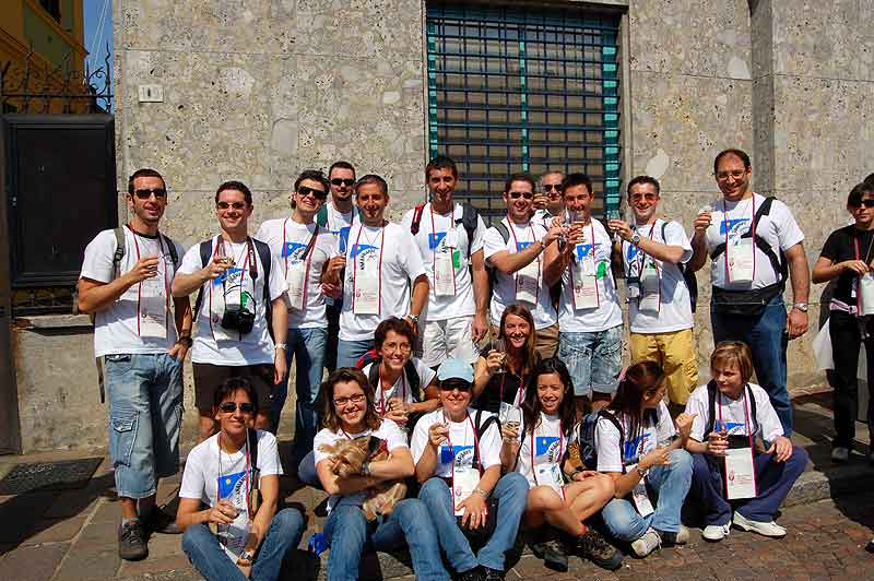 Il gruppo camminatori 2007