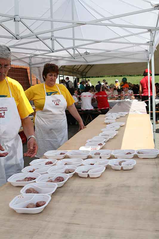 Gli antipasti alla seconda tappa