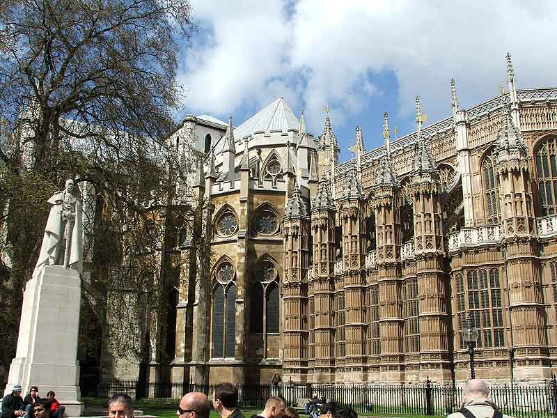 Retro della Westminster Abbey